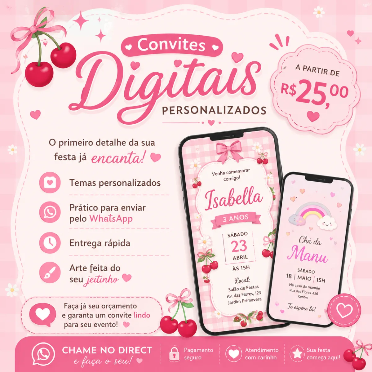 Convites digitais