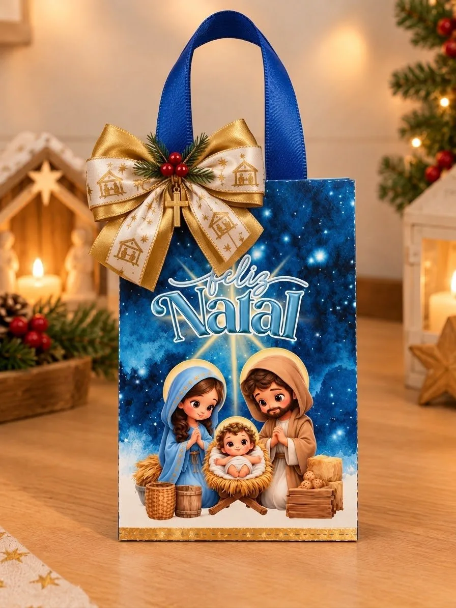 Sacolinha Natal cristã