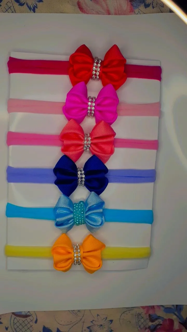 Laço docinho na faixinha