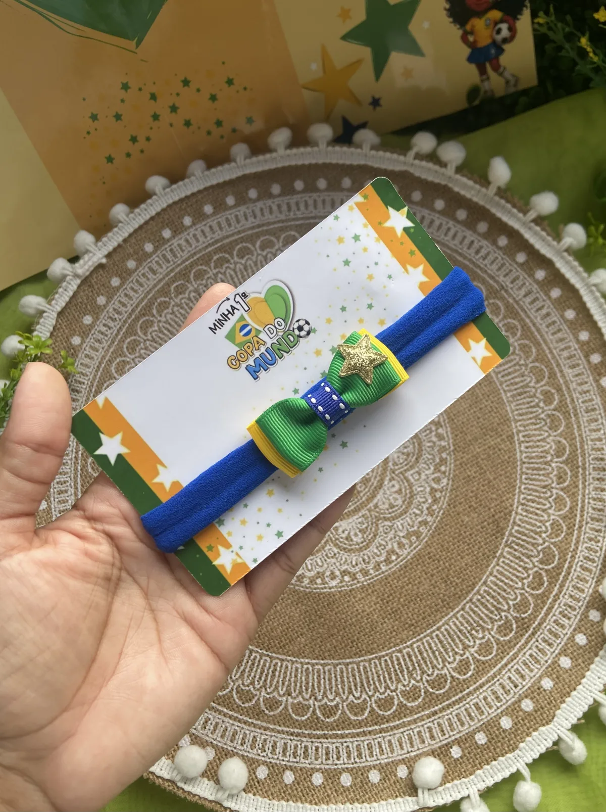 Faixinha Gravatinha P azul