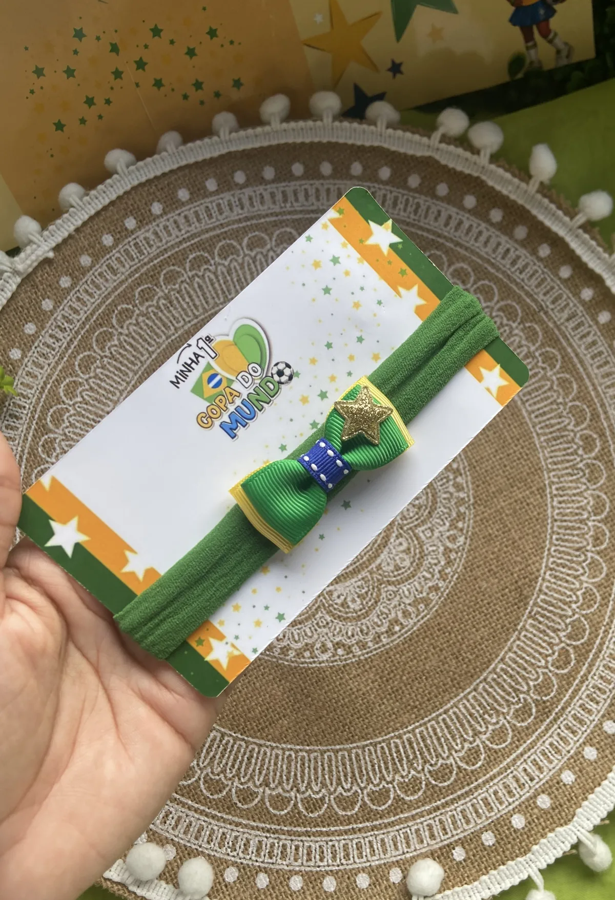 Faixinha Gravatinha P verde