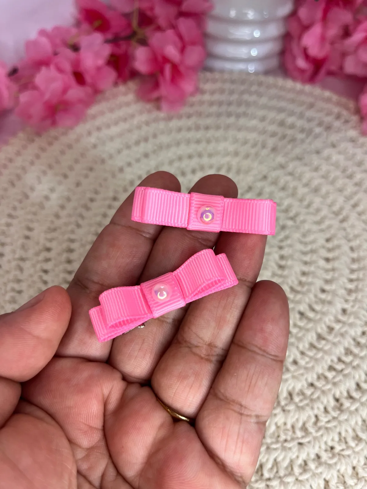 MINI PAR DE LAÇOS CHANEL