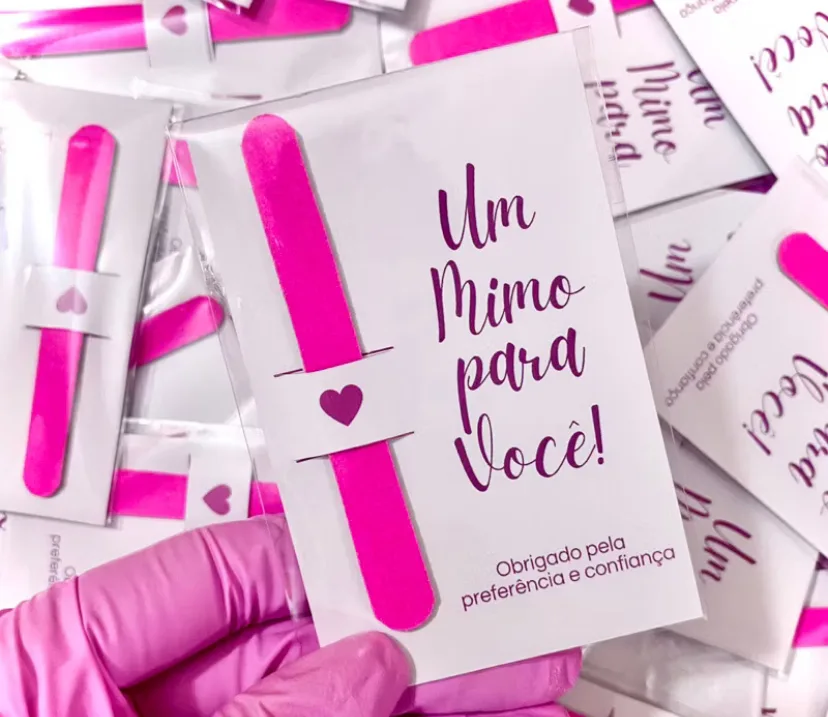 Card com Lixa de unha