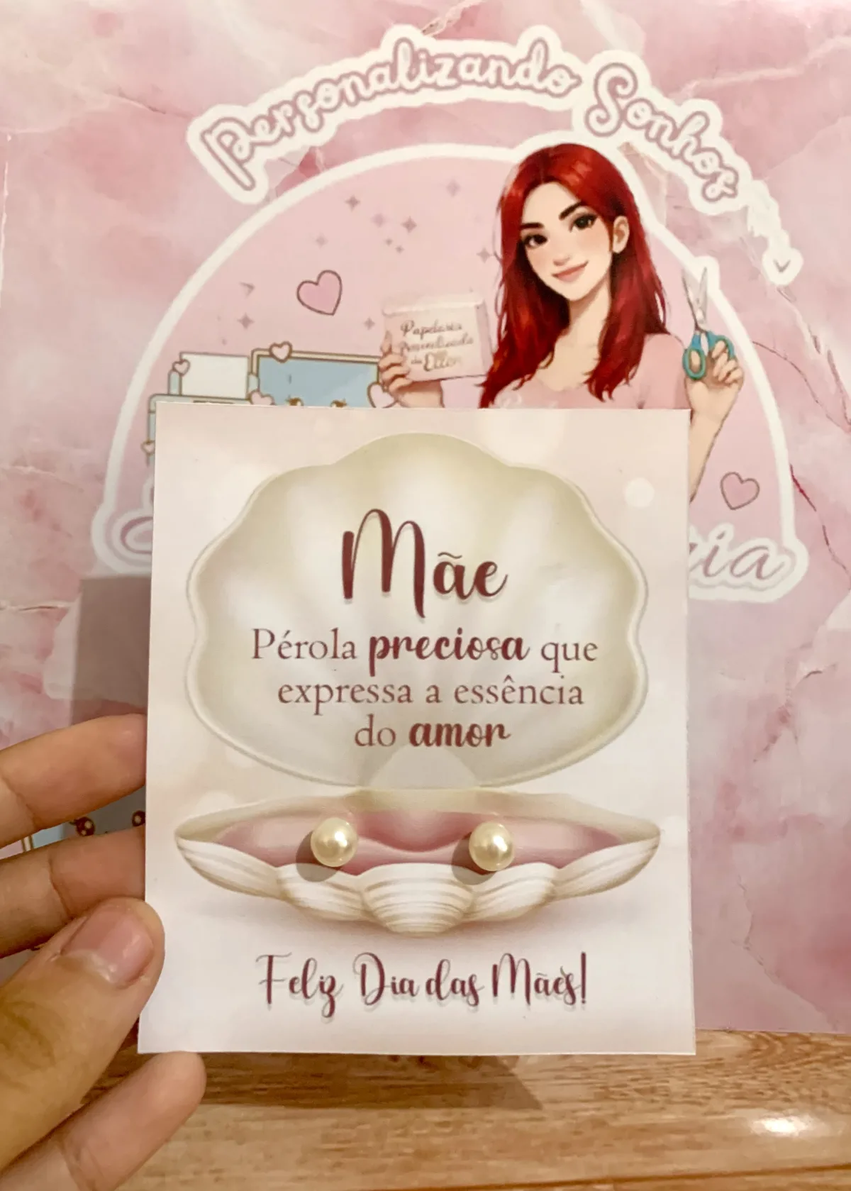 Card com Brincos