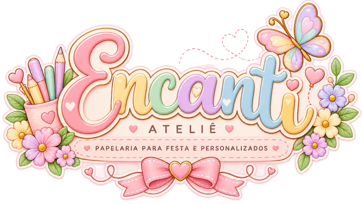 Encanti Ateliê  Papelaria Personalizada  e Fofa