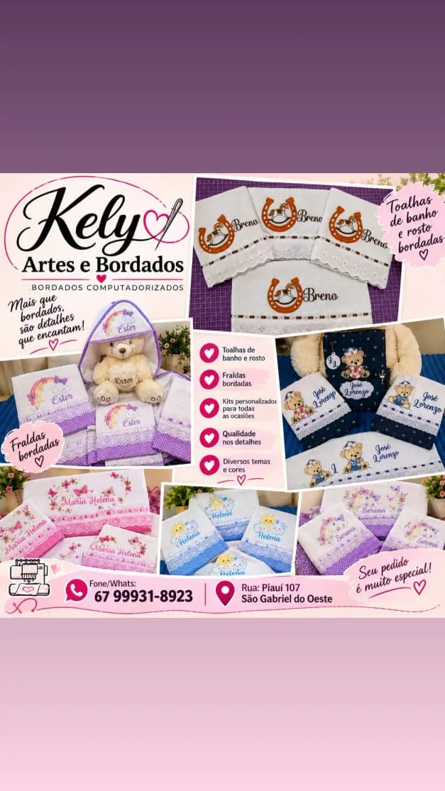 Kely Artes e Bordados