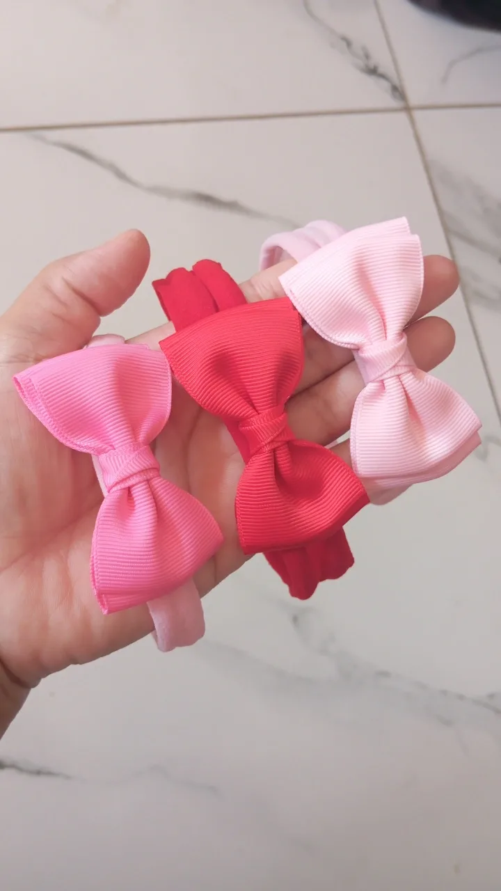 Kit 3 faixas bebê RN