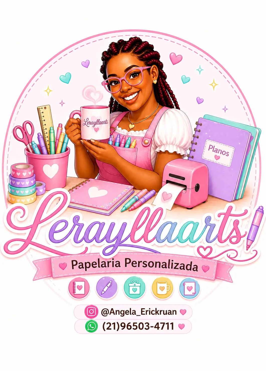 LERAYLLAARTS PAPELARIA PERSONALIZADA