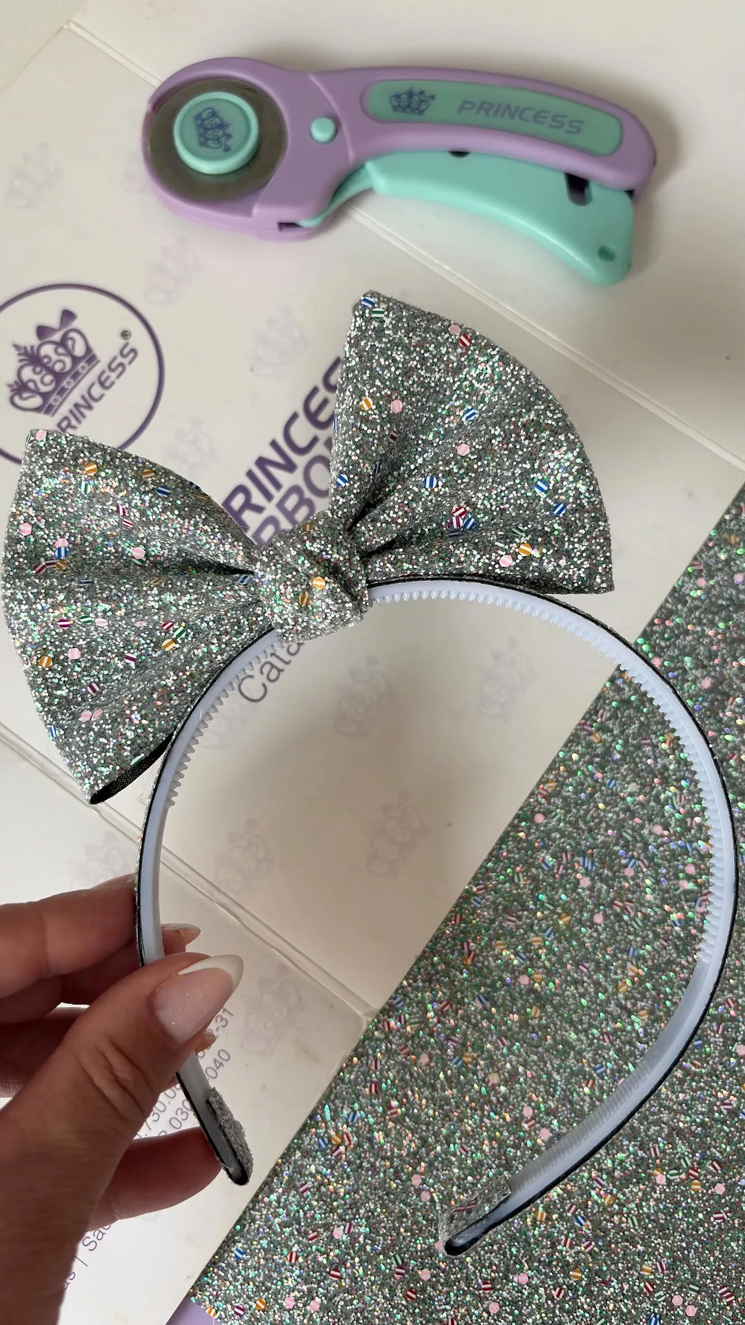 Kit com 5 Mini Laços Candy3