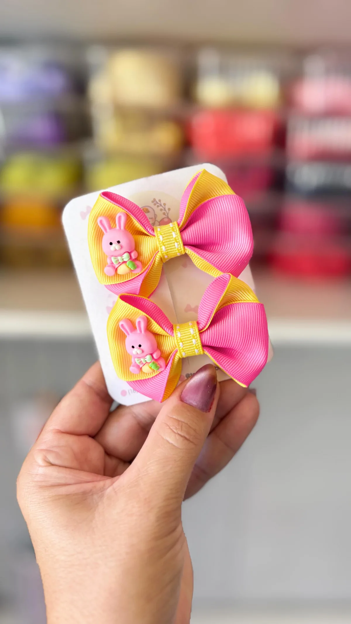 Par de Laços Boutique Coelhinha