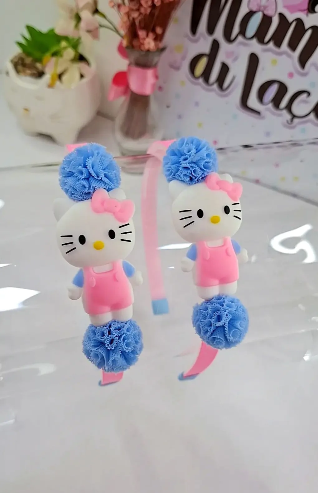 Tiara Lateral - Hello Pompom