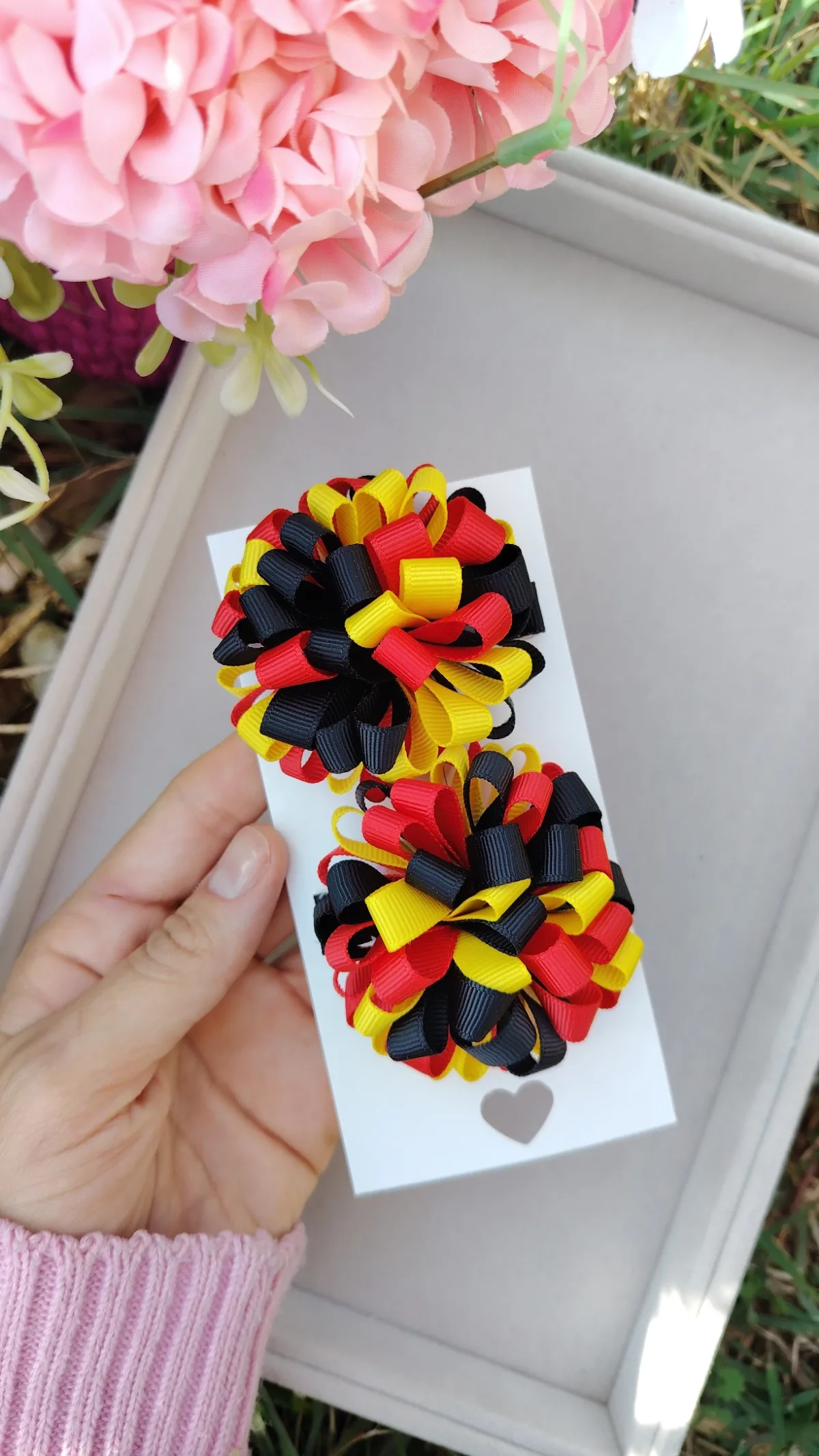 ✨ Pompom de fita