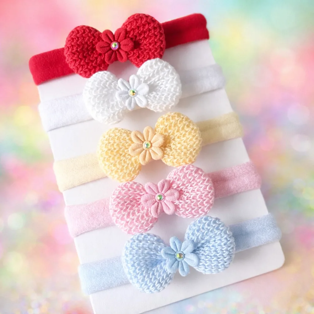 Kit Faixinha de crochê