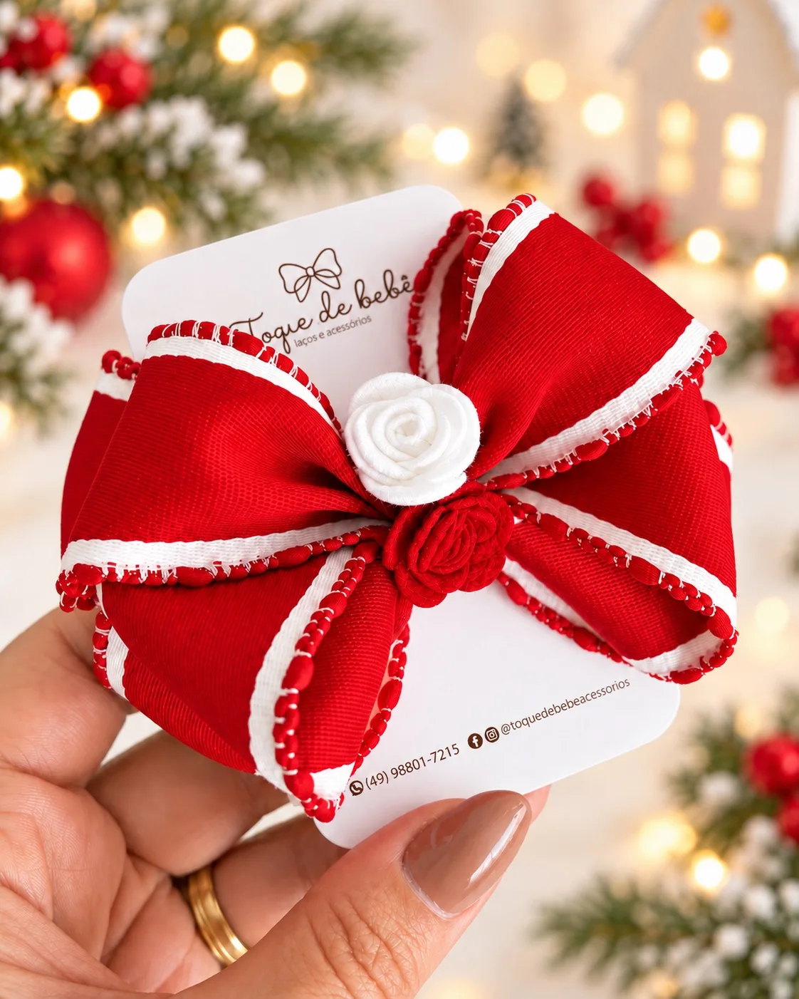 Laço Natal Florzinha