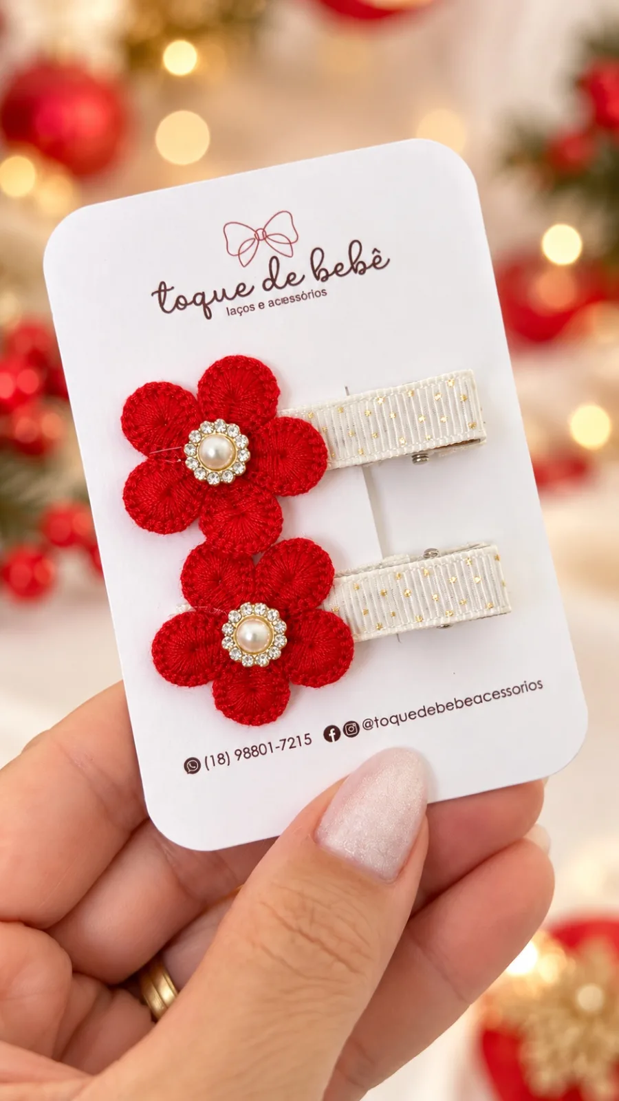 Parzinho Hairclips  Florzinha